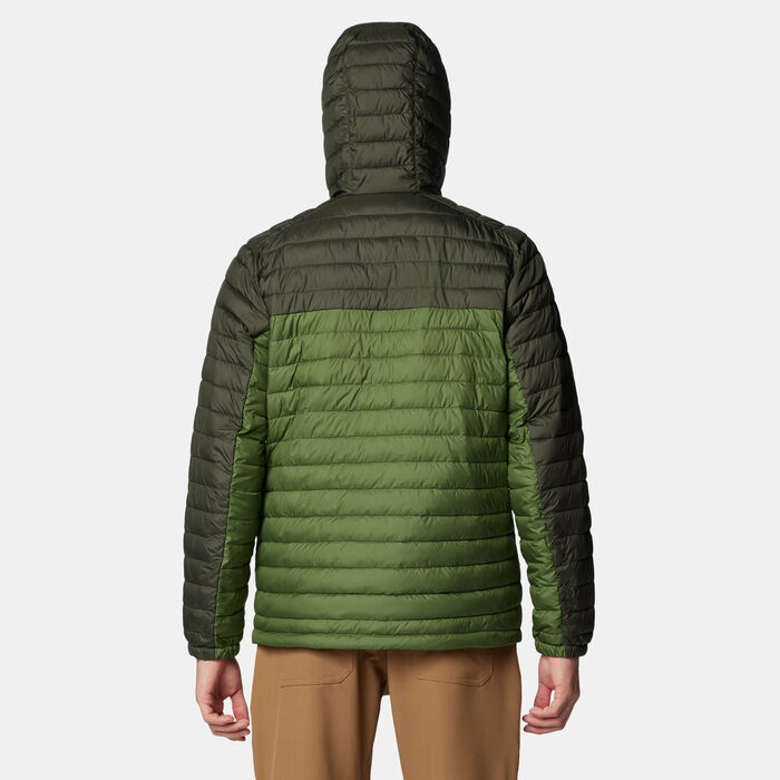 كولومبيا جاكيت سيلفر فولز II هوديد للرجال أخضر image number 1