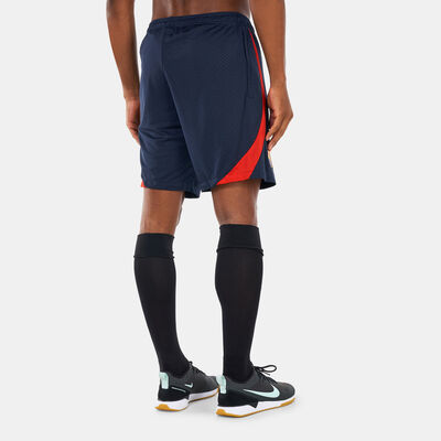 نايكي شورت F.C.برشلونة سترايك دراي-فِت فوتبول للرجال أزرق