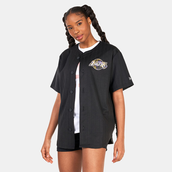 نيو ايرا تيشيرت LA ليكرز تيم لوجو أسود image number 1