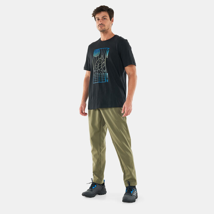 اديداس بنطال تيريكس ملتي برايم-جرين للرجال image number 2