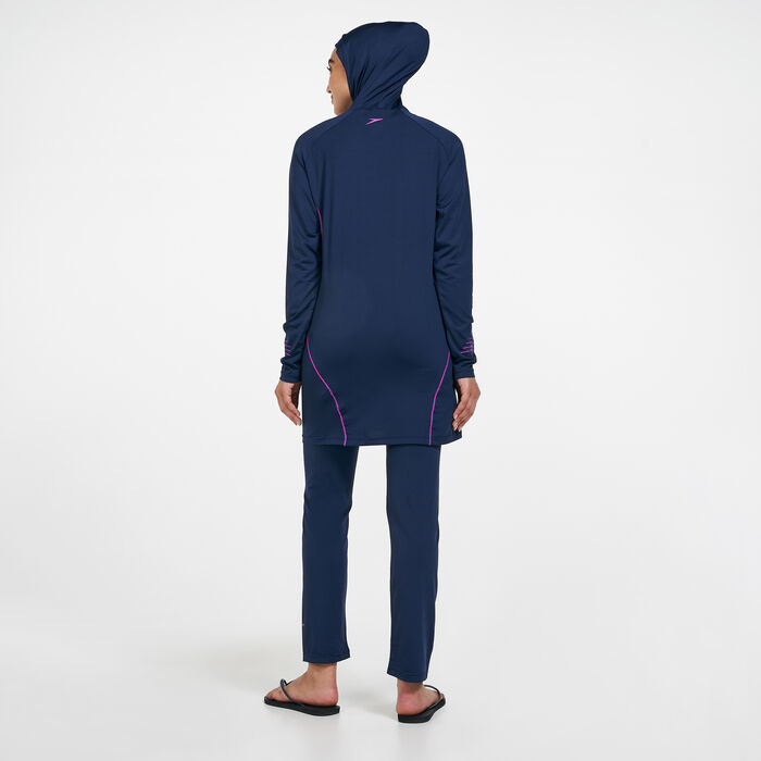 سبيدو بدلة السباحة ديلايت موديست للنساء أزرق image number 1