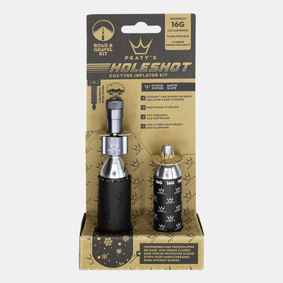 بيتيز منفاخ الإطارات هولزشوت CO2 - رود اند جرافل (16 جرام) متعدد