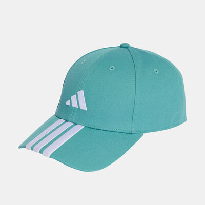 اديداس قبعة بيسبول 3-ستريبس للرجال أخضر