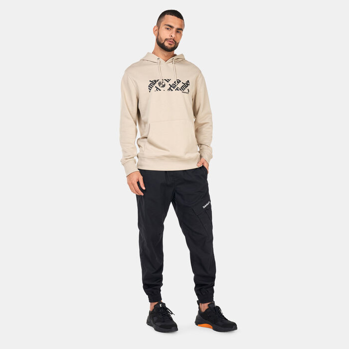 تمبرلاند هودي لينيار لوجو برينت للرجال بيج image number 2