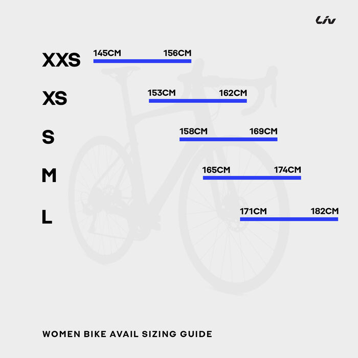 جاينت دراجة ليف افيل ايه ار 3 للنساء أزرق image number 5