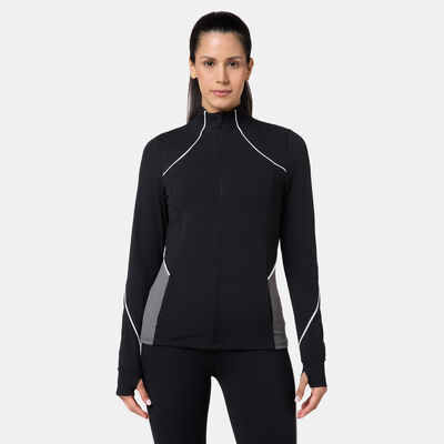 سن اند ساند سبورتس جاكيت بايبنغ للنساء أسود