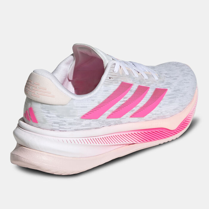 اديداس حذاء الجري سوبرنوفا كومفورت جليد للنساء أبيض image number 2