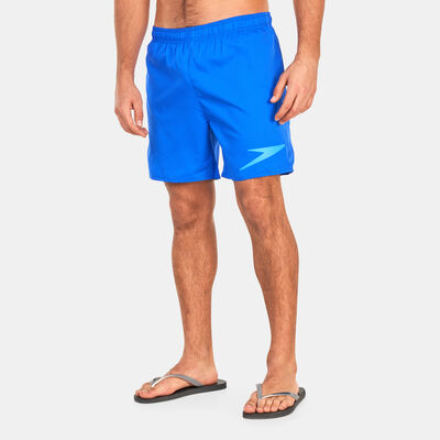 سبيدو شورت السباحة سبورت لوجو 1-إنش للرجال أزرق