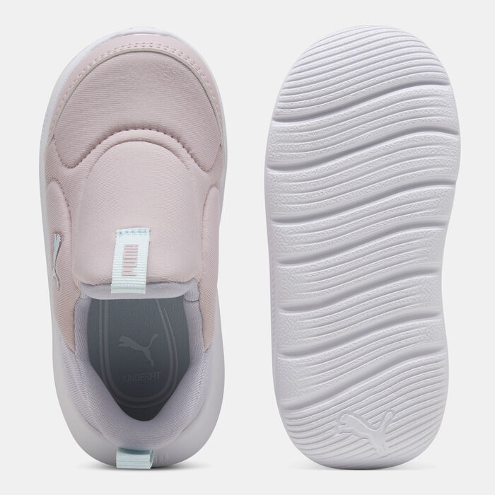 بوما حذاء فن ريسر 2 سليب تك للأطفال أخضر image number 4