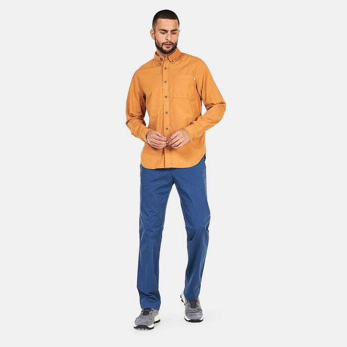 تمبرلاند بنطال سكوام ليك تويل تشينو للرجال أزرق image number 2