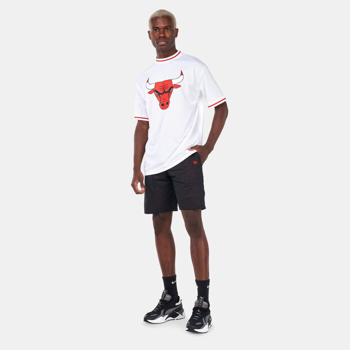 نيو ايرا شورت تيم كلر مش للرجال أسود image number 2