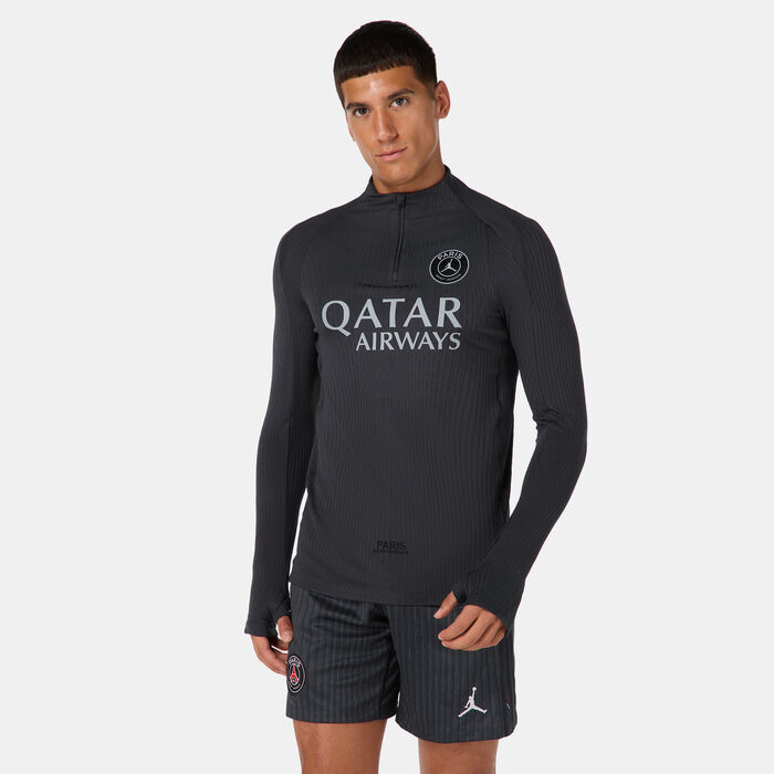 نايكي تيشيرت كرة القدم باريس سان جيرمان سترايك إيليت فورث دراي-فت دريل للرجال رمادي image number 0