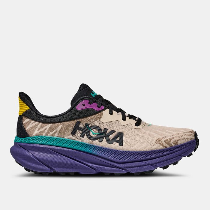 هوكا Men's Challenger 7 Running Shoes أبيض image number 0