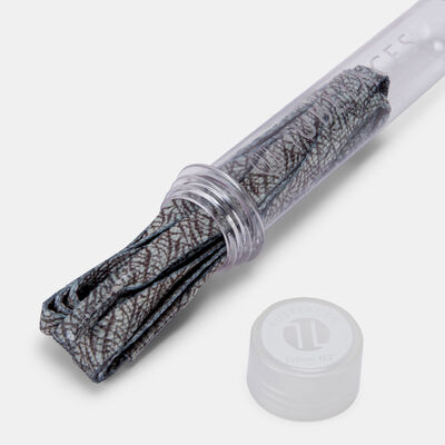 تيوبليسز رباط حذاء مسطح (5 قطع) رمادي