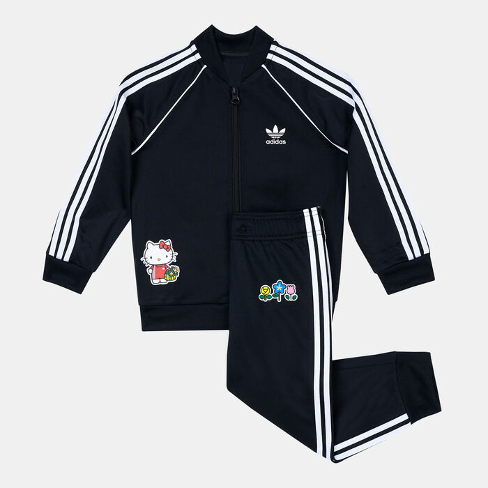 اديداس اورجينال طقم اوريجينالز × هيلو كيتي SST للاطفال أسود image number 0