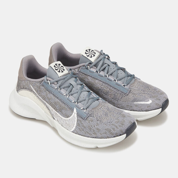 نايكي حذاء التمرين سوبر ريب جو 3 نكست نيتشور فلاي نيت للرجال رمادي image number 2