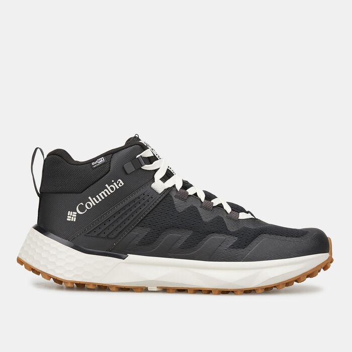 كولومبيا حذاء التسلق فايست™ اوتدراي™ ميد وتربروف للرجال أسود image number 0