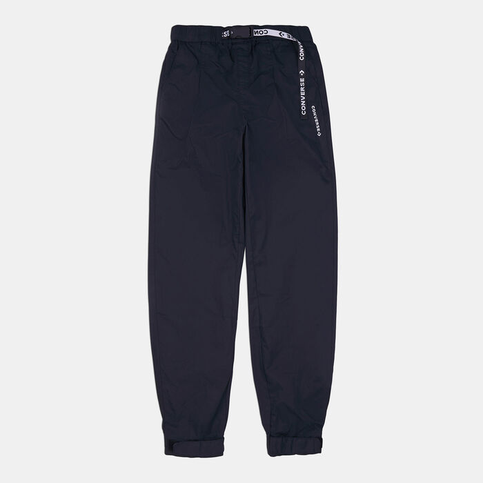 كونفرس بنطال لايتويت ووفن للنساء أسود image number 0