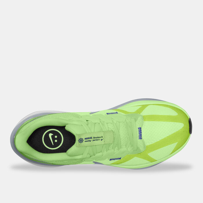 نايكي حذاء اير زوم ستراكتشورد 25 للنساء أخضر image number 3