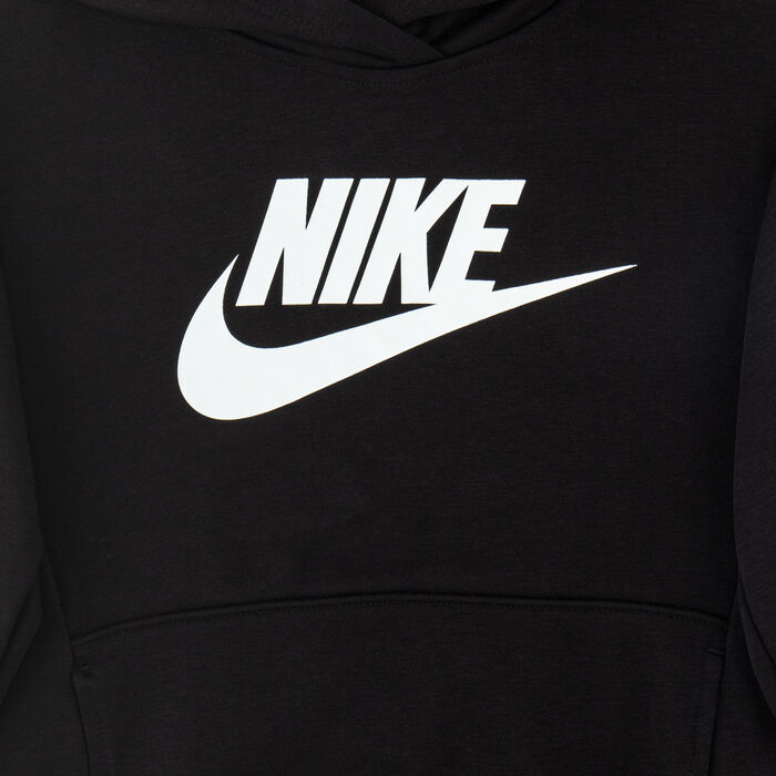 نايكي هودي سبورتسوير كلوب HBR للاطفال الصغار أسود image number 2