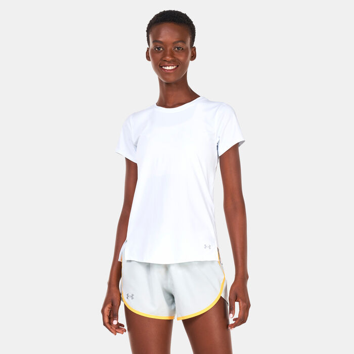 اندر ارمر تيشيرت UA ايزوتشيل 200 ليزر للنساء أبيض image number 0