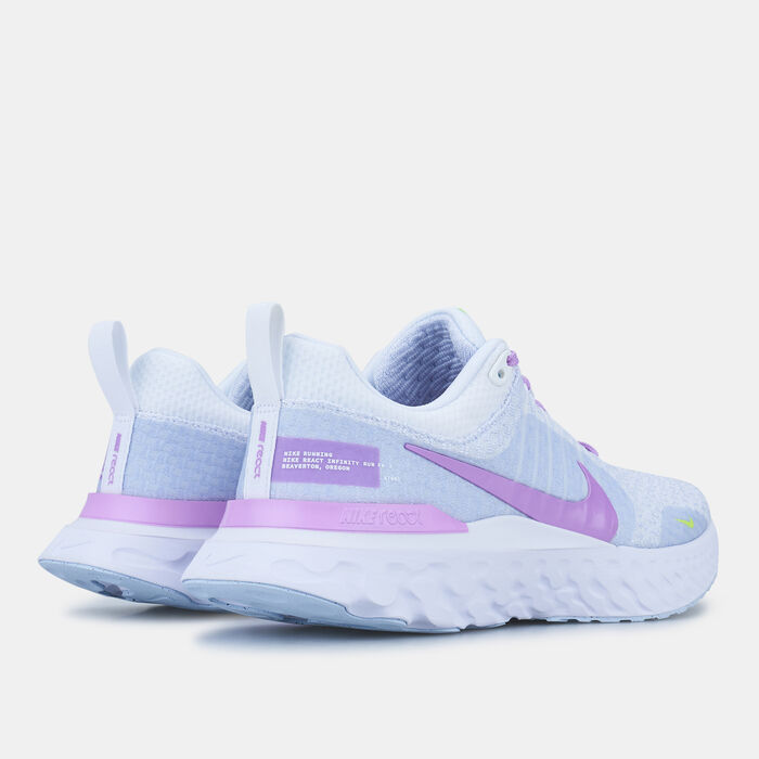 نايكي حذاء انفنيتي رياكت 3 رود رانينج للنساء رمادي image number 2