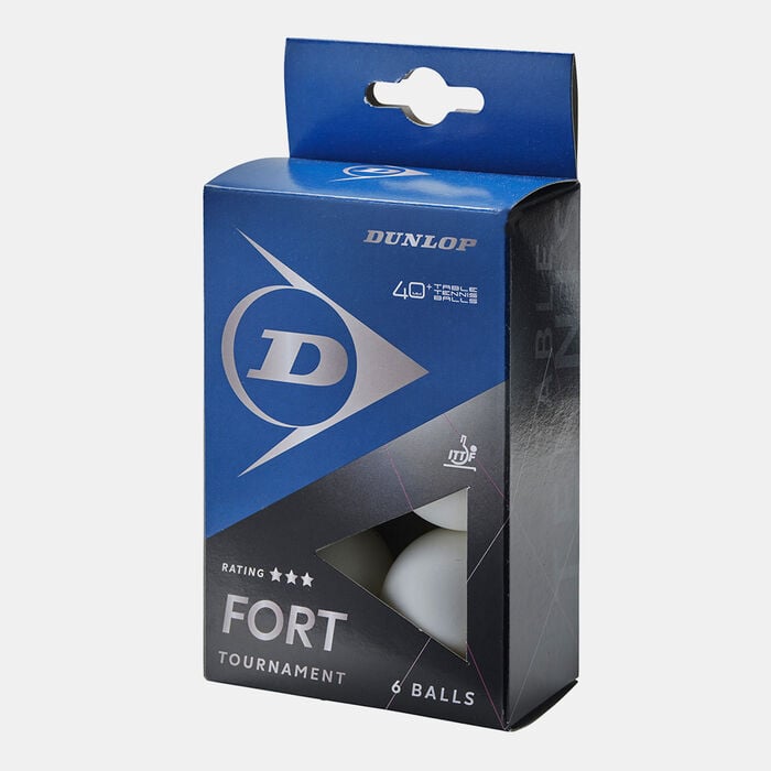 دنلوب كرات تنس الطاولة فورت تورنامنت (6 قطع) متعدد image number 0