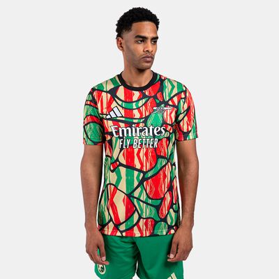 اديداس تيشيرت كرة القدم أرسنال بري-ماتش للرجال أحمر