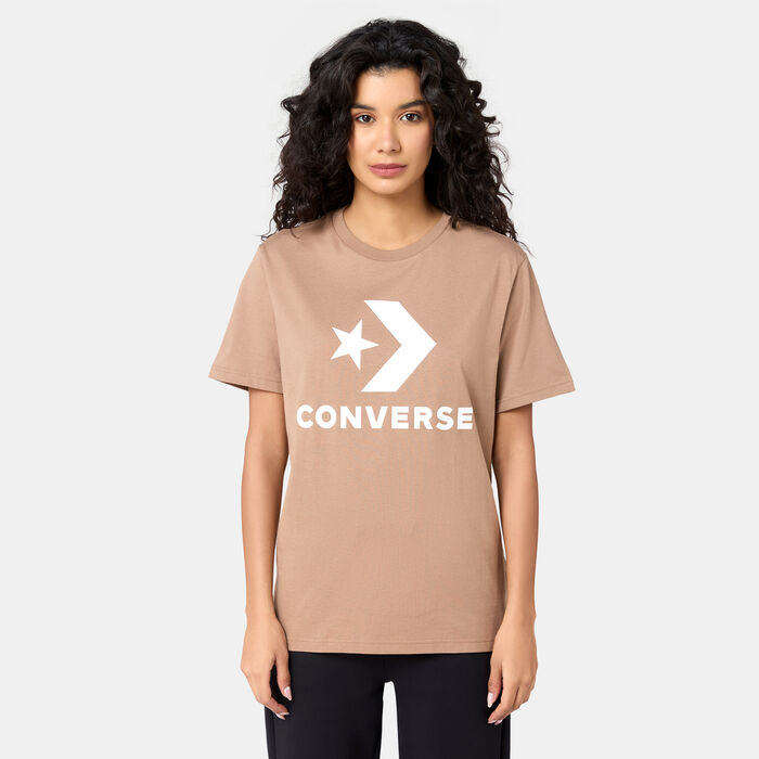 كونفرس تيشيرت جو تو ستار شيفرون لوجو بنى image number 0