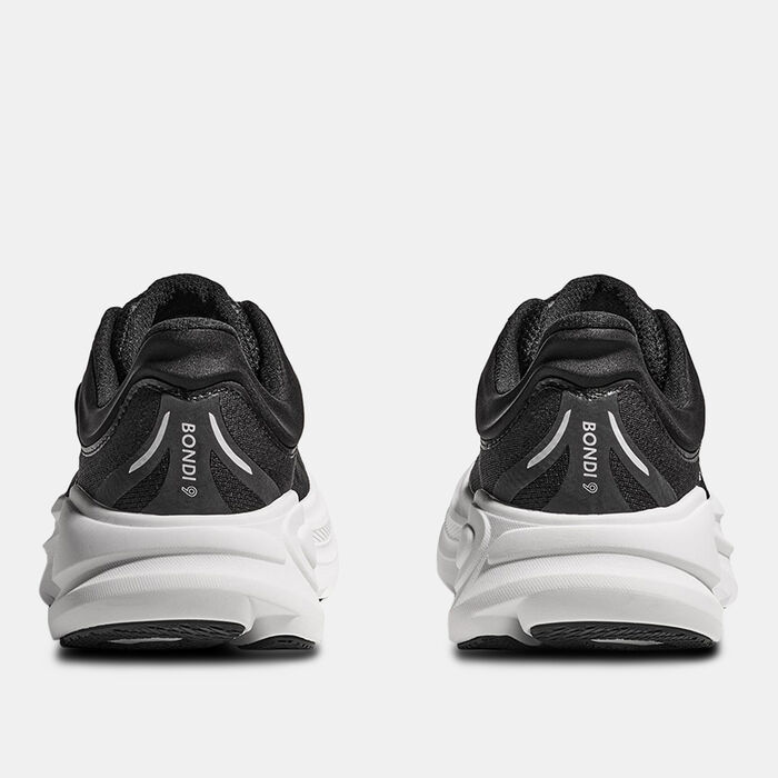 هوكا حذاء الجري بوندي 9 للرجال أسود image number 5