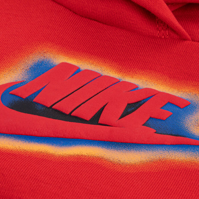 نايكي طقم هودي وبنطال سبورتسوير للأطفال أسود image number 3