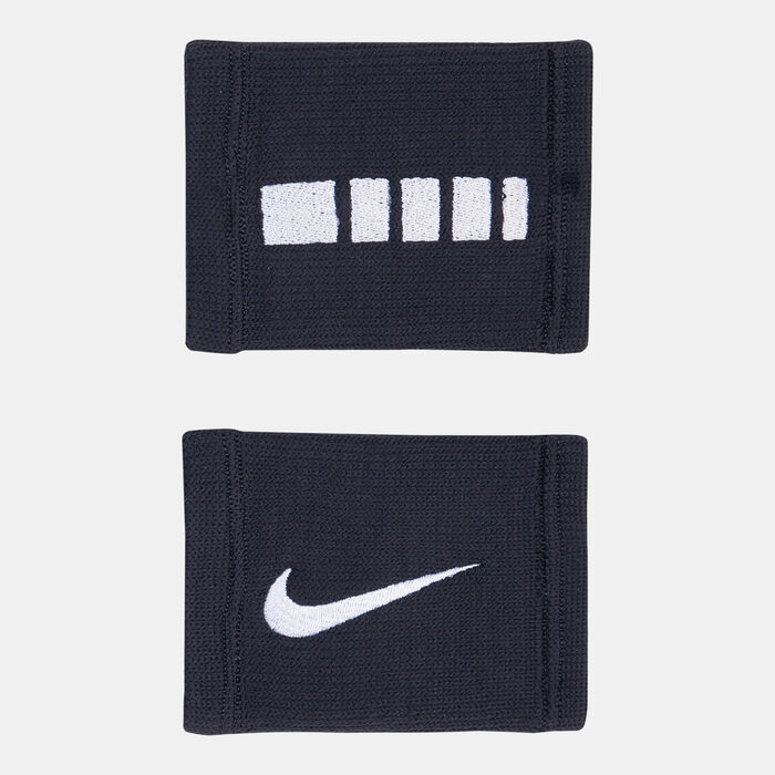 نايكي عصابة اليد ايليت دبل وايد (قطعتين) أسود image number 0