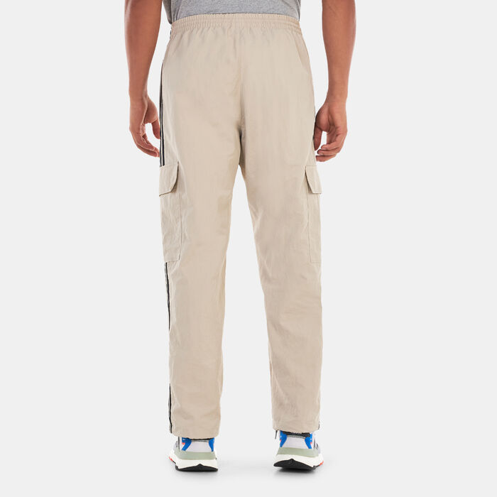 اديداس اورجينال بنطال اديكلر كلاسيكس 3-سترايبس كارجو للرجال أسود image number 1