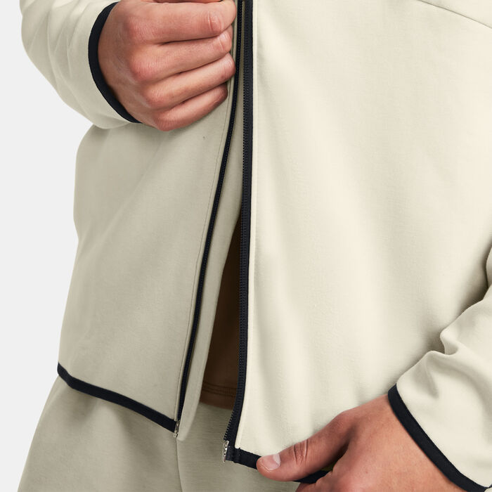 اندر ارمر هودي UA انستوببال فليس للرجال أبيض image number 3