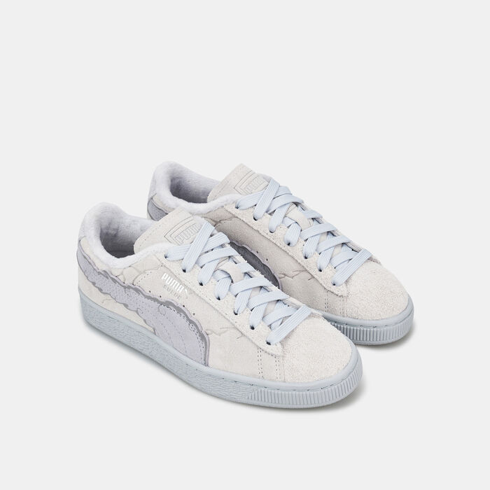 بوما حذاء × ون بيس سويد للاطفال رمادي image number 1