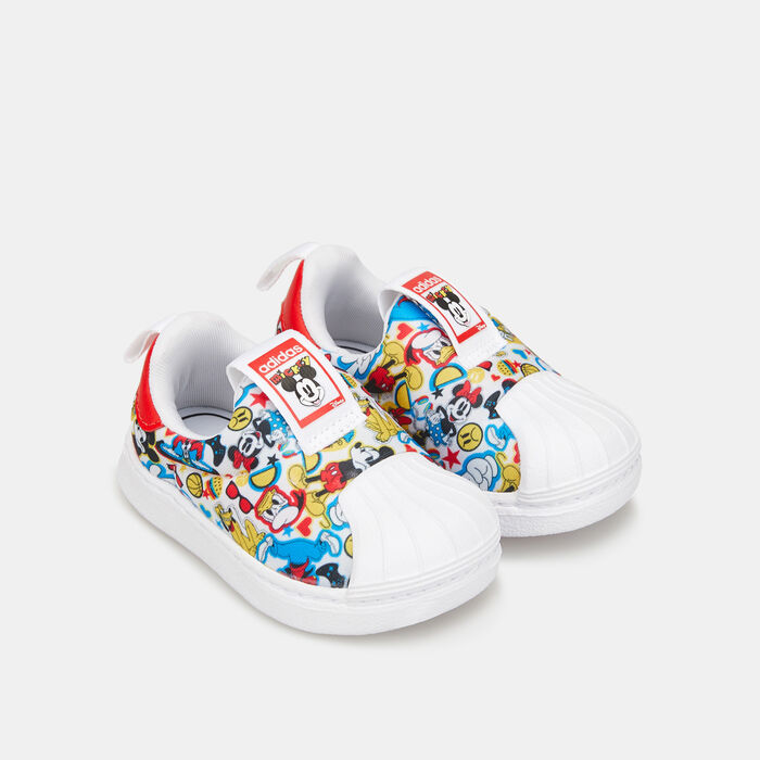 اديداس اورجينال حذاء اوريجينالز x ديزني ميكي سوبر ستار 360 للاطفال أبيض image number 1