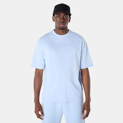 نيو ايرا تيشيرت بملصقات للرجال أزرق