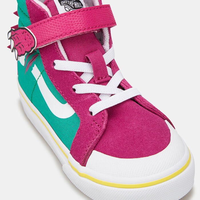 فانس حذاء دينو سكيت-هاي فيلكرو للاطفال الرضع (أولاد وبنات) أخضر image number 4