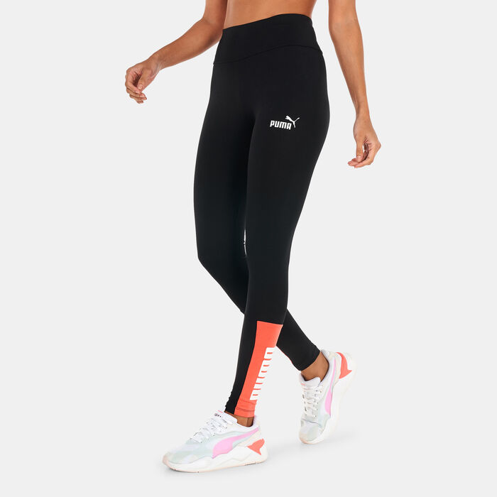 بوما ليقنز باور كلربلوك للنساء أسود image number 0