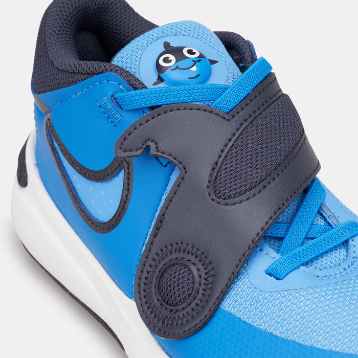 نايكي حذاء تيم هسل دي 11 للاطفال الصغار أزرق image number 5
