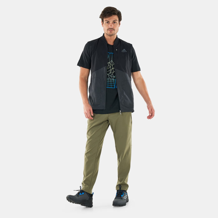 اديداس سترة اديزيرو للرجال أسود image number 2