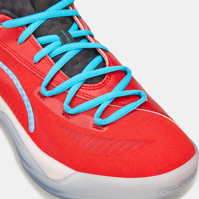 بوما حذاء كرة السلة اول-برو نيترو سكوت للرجال أحمر image number 4