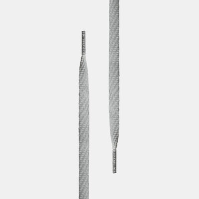 تيوبليسز رباط حذاء مسطح (5 قطع) رمادي