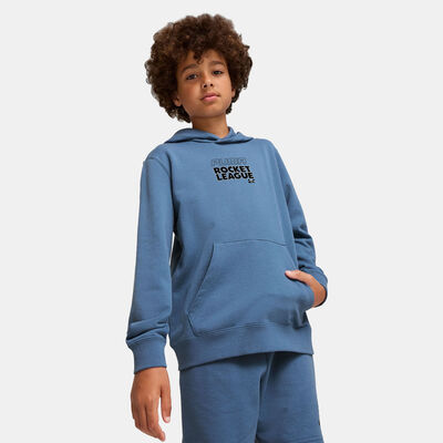 بوما هودي × روكيت ليج جرافيك للاطفال أزرق