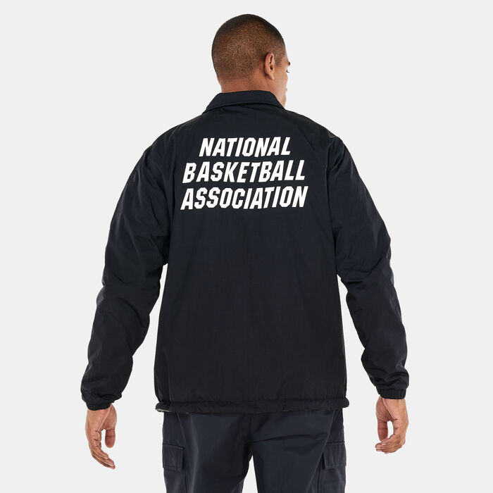 نايكي جاكيت تيم 31 كورت-سايد ان بي اي ريفيرسبال للرجال أسود image number 1