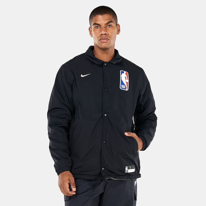 نايكي جاكيت تيم 31 كورت-سايد ان بي اي ريفيرسبال للرجال أسود image number 0