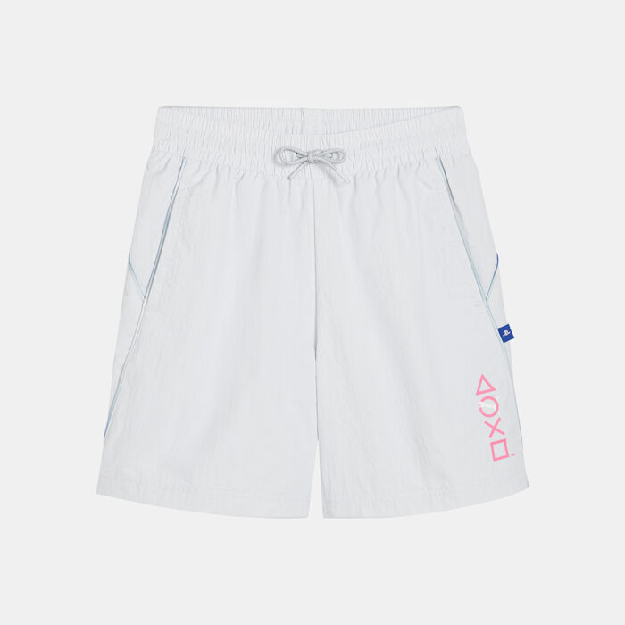 بوما شورت × بلاي ستيشن ووفن للاطفال رمادي image number 0