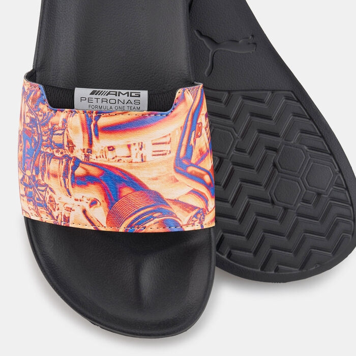 بوما شبشب مرسيدس APF1 ليدكات 2.0 انستاببل للرجال برتقالي image number 2