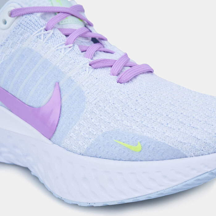 نايكي حذاء انفنيتي رياكت 3 رود رانينج للنساء رمادي image number 4