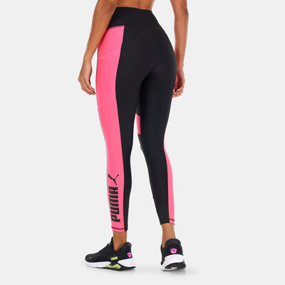 بوما بنطال ليقنز فيت ايفرسكالبت 7/8 للنساء أسود